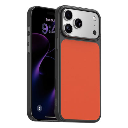 Apple iPhone 18 Pro Max Kılıf M-Safe Şarj Özellikli PU Zore Paris Trexo Sert PC Kapak