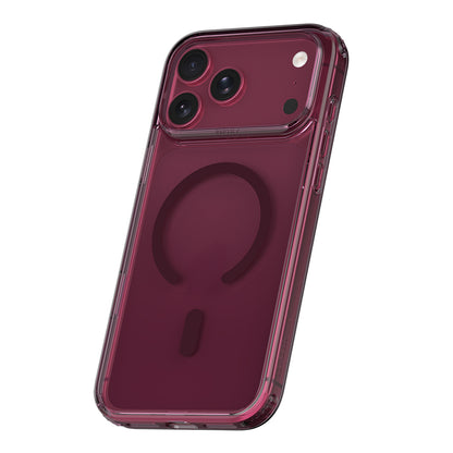 Apple iPhone 18 Pro Max Kılıf M-Safe Şarj Özellikli Raptic Air Clear Serisi Airbagli Kapak