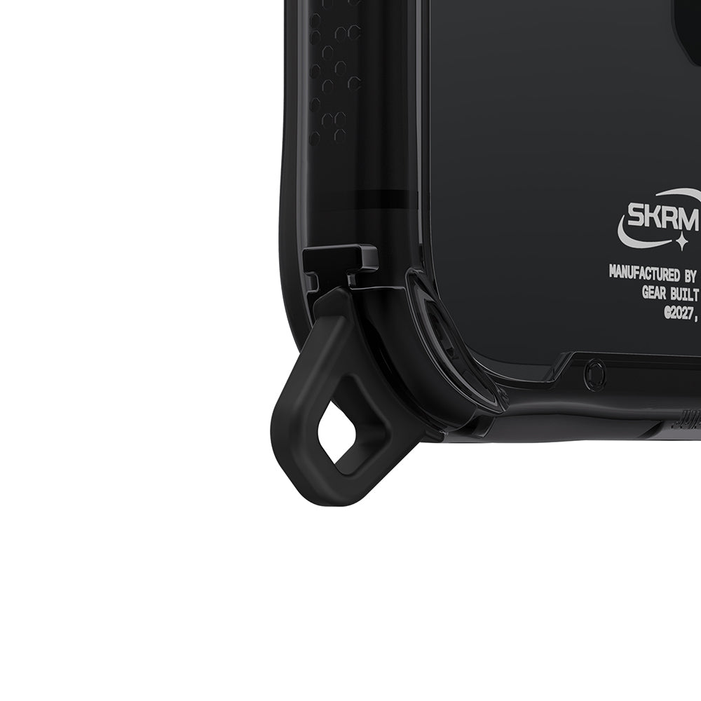 Apple iPhone 18 Pro Max Kılıf M-safe Şarj Özellikli Şeffaf Airbag Tasarımlı Skinarma Saido Mag-Charge Kapak