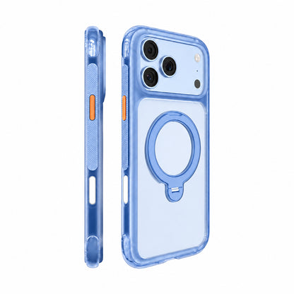 Apple iPhone 18 Pro Max Kılıf M-safe Şarj Özellikli Standlı Airbag Tasarımlı Mutural Air Shield Serisi Kapak