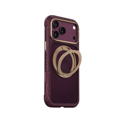 Apple iPhone 18 Pro Max Kılıf M-safe Şarj Özellikli Wiwu AA-203 AeroArmor Ultra Serisi Airbag Tasarımlı Standlı Kapak