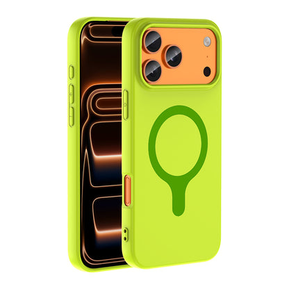 Apple iPhone 18 Pro Max Kılıf M-Safe Şarj Özellikli Zore Aris Silikon Kapak