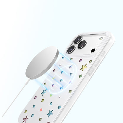 Apple iPhone 18 Pro Max Kılıf M-Safe Şarj Özellikli Zore Paris Axen Sert PC Kapak