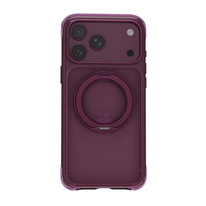 Apple iPhone 18 Pro Max Kılıf Wiwu AG-203 AeroGuard Ultra Serisi M-safe Şarj Özellikli Airbag Tasarımlı Standlı Kapak
