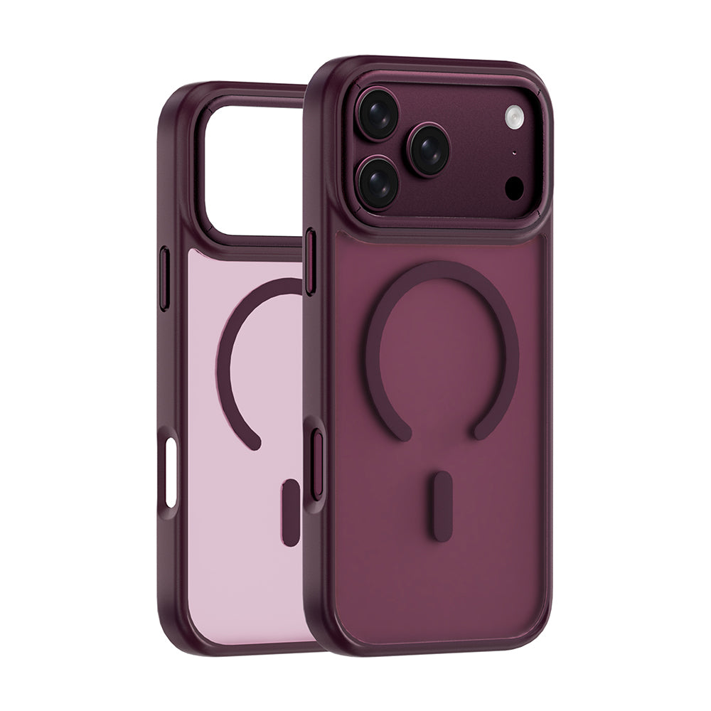 Apple iPhone 18 Pro Max Kılıf Wiwu FGG-012 ArmorPro Serisi M-safe Şarj Özellikli Parmak İzi Bırakmayan Kılıf