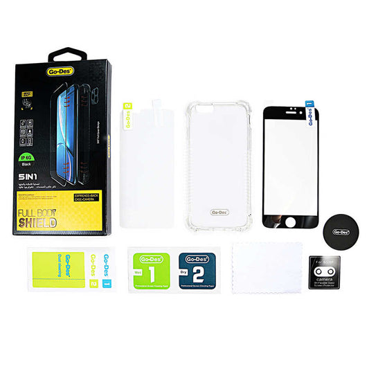 iPhone 6 Go Des 5 in 1 Full Body Shield