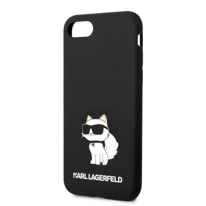 iPhone 7 Kılıf Karl Lagerfeld Silikon Choupette Dizayn Kapak