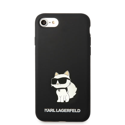 iPhone 7 Kılıf Karl Lagerfeld Silikon Choupette Dizayn Kapak