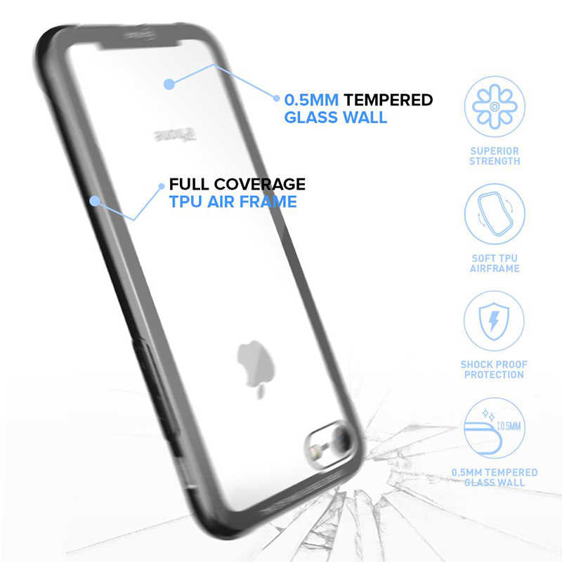 iPhone 7 Kılıf Roar Glassoul Airframe Kapak