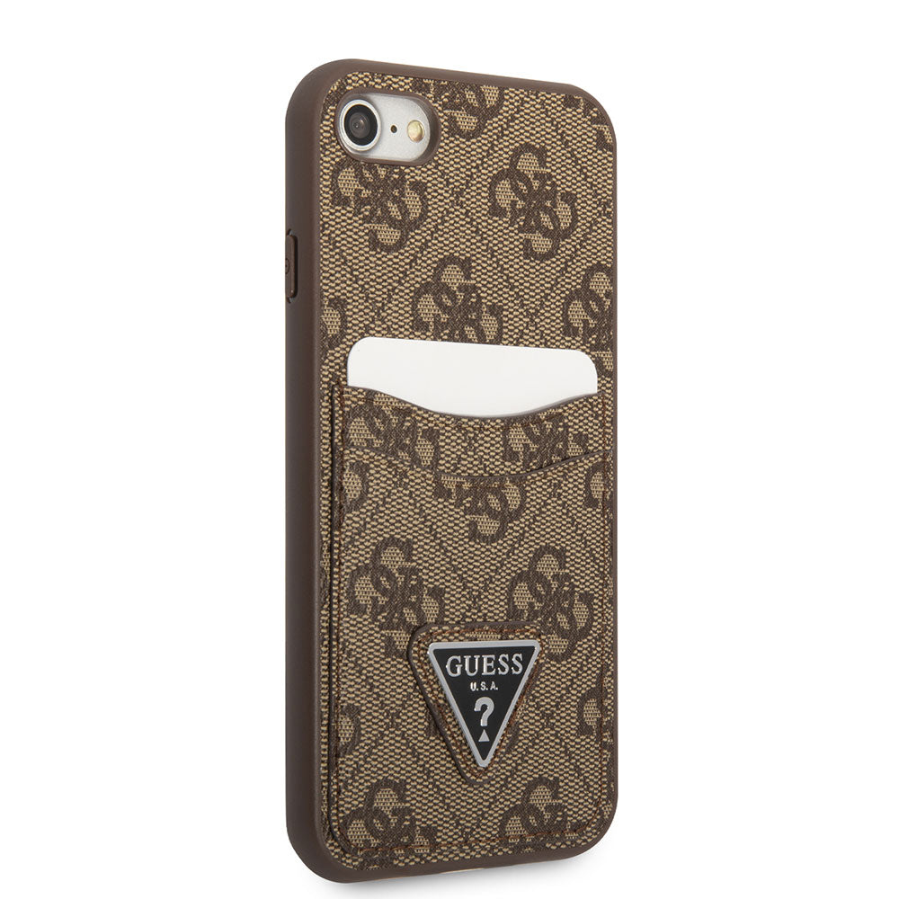 iPhone 8 Kılıf GUESS Çift Kart Bölmeli Kapak