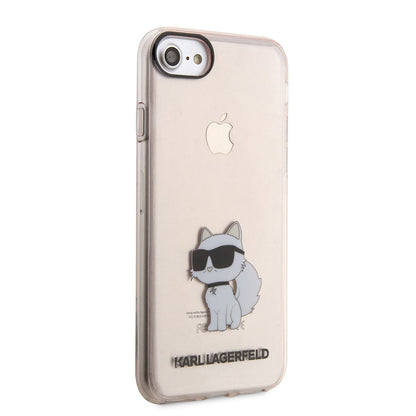 iPhone 8 Kılıf Karl Lagerfeld Transparan Choupette Dizayn Kapak