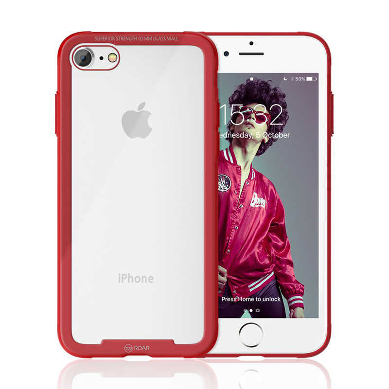 iPhone 8 Kılıf Roar Glassoul Airframe Kapak