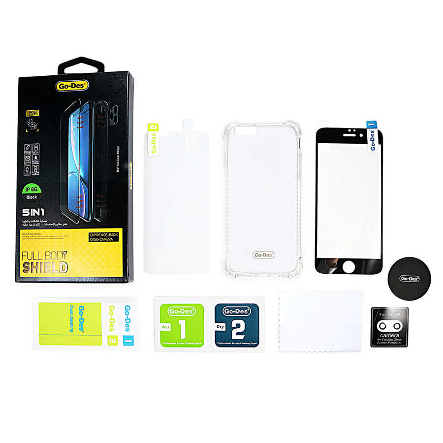iPhone 8 Go Des 5 in 1 Full Body Shield