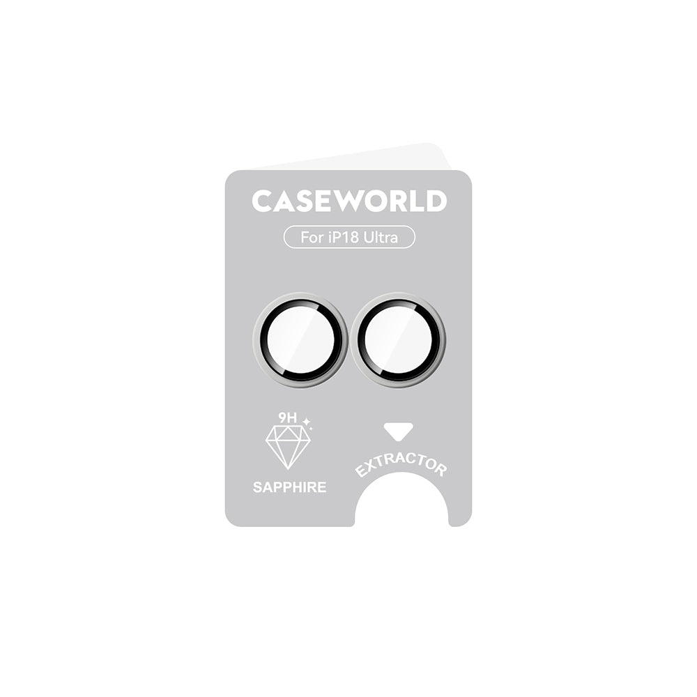 Apple iPhone Duo CaseWorld Alloy One-Piece Serisi Anti Reflective Kamera Lens Koruyucu