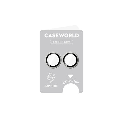 Apple iPhone Duo CaseWorld Alloy One-Piece Serisi Anti Reflective Kamera Lens Koruyucu