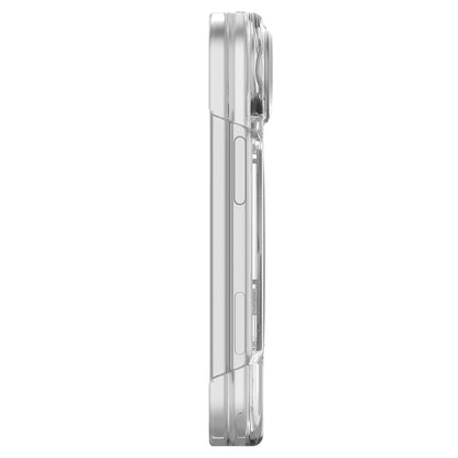 Apple iPhone Duo Kılıf M-Safe Şarj Özellikli Raptic Air Clear Serisi Airbagli Kapak