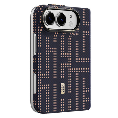 Apple iPhone Duo Kılıf M-safe Şarj Özellikli Raptic Aramid SkinPro Grid Serisi Karbon Kapak