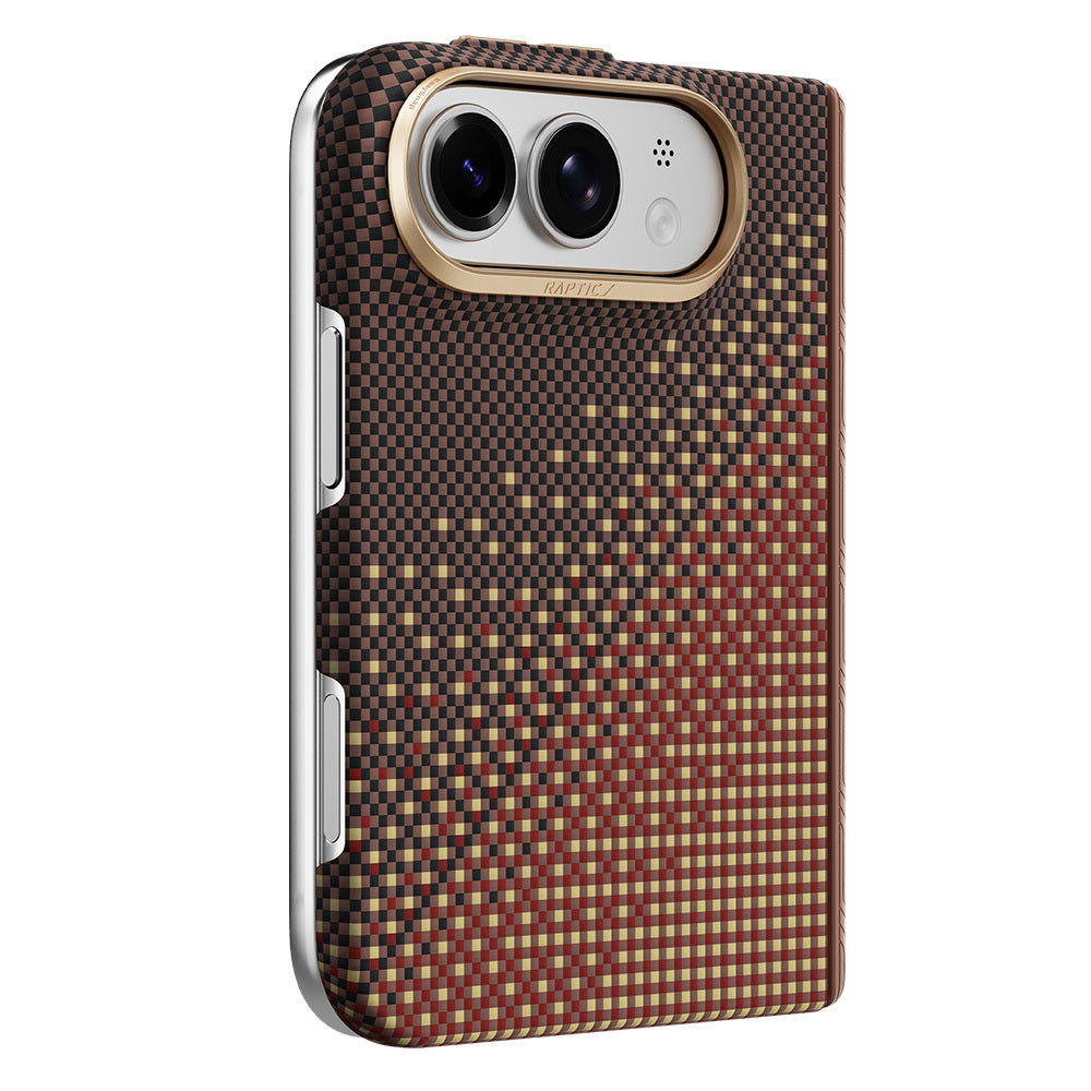 Apple iPhone Duo Kılıf M-safe Şarj Özellikli Raptic Aramid SkinPro Serenity Serisi Kapak