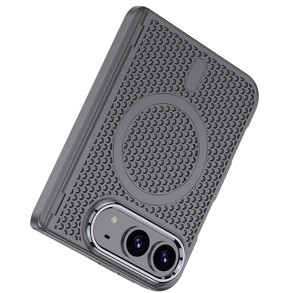 Apple iPhone Duo Kılıf M-safe Şarj Özellikli Zore Kıpta KPT-15 Sert PC Kapak