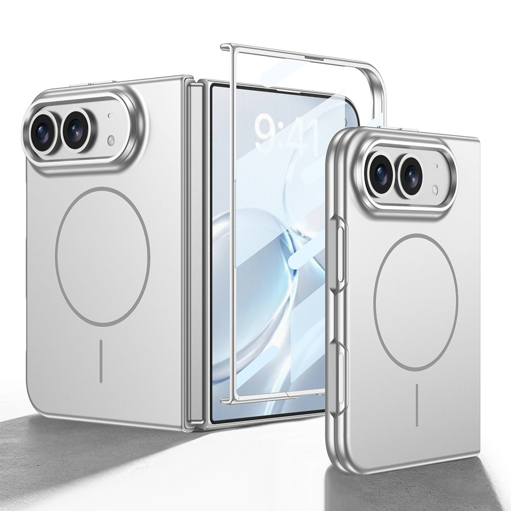 Apple iPhone Duo Kılıf Wireless Şarj Özellikli Zore Kıpta M-safe Kapak