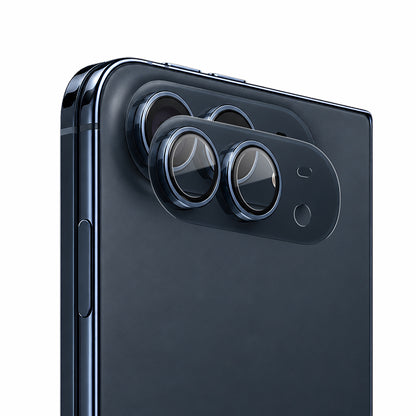 Apple iPhone Duo Mohseven Alüminyum Kaplamalı Safir Anti Reflective Kamera Lens Koruyucu