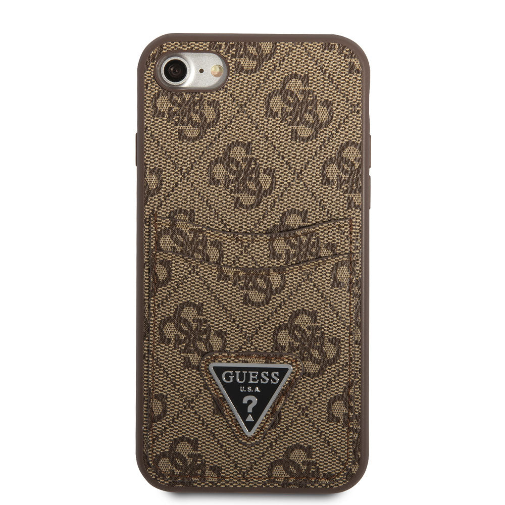 iPhone SE 2020 Kılıf GUESS Çift Kart Bölmeli Kapak