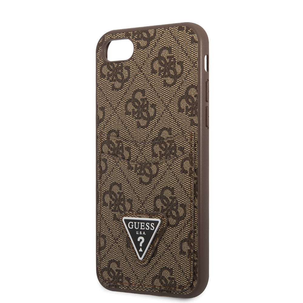 iPhone SE 2020 Kılıf GUESS Çift Kart Bölmeli Kapak