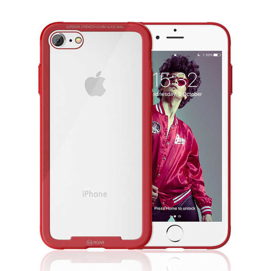 iPhone SE 2020 Kılıf Roar Glassoul Airframe Kapak