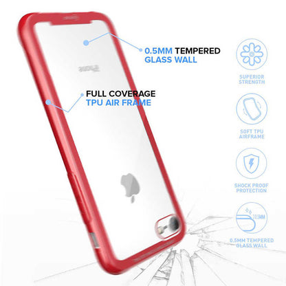 iPhone SE 2020 Kılıf Roar Glassoul Airframe Kapak