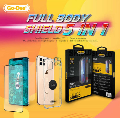 iPhone SE 2022 Go Des 5 in 1 Full Body Shield