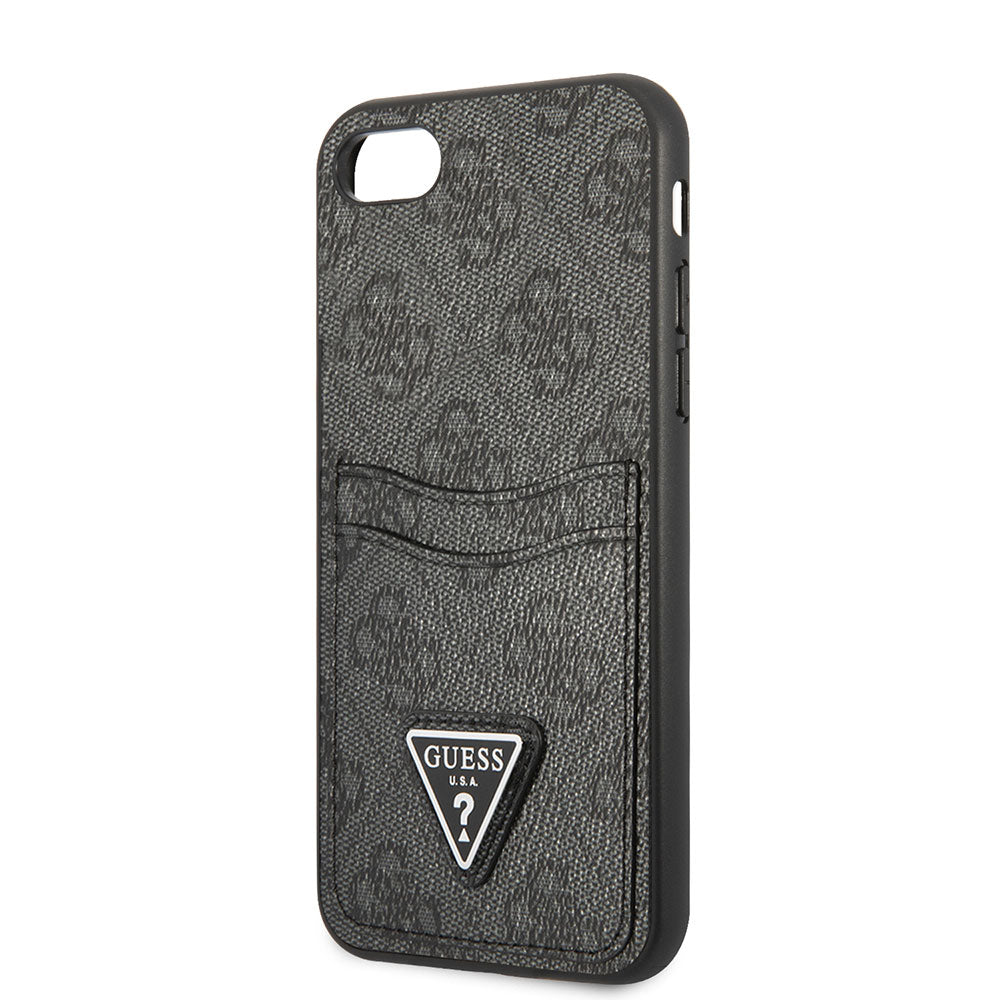 iPhone SE 2022 Kılıf GUESS Çift Kart Bölmeli Kapak