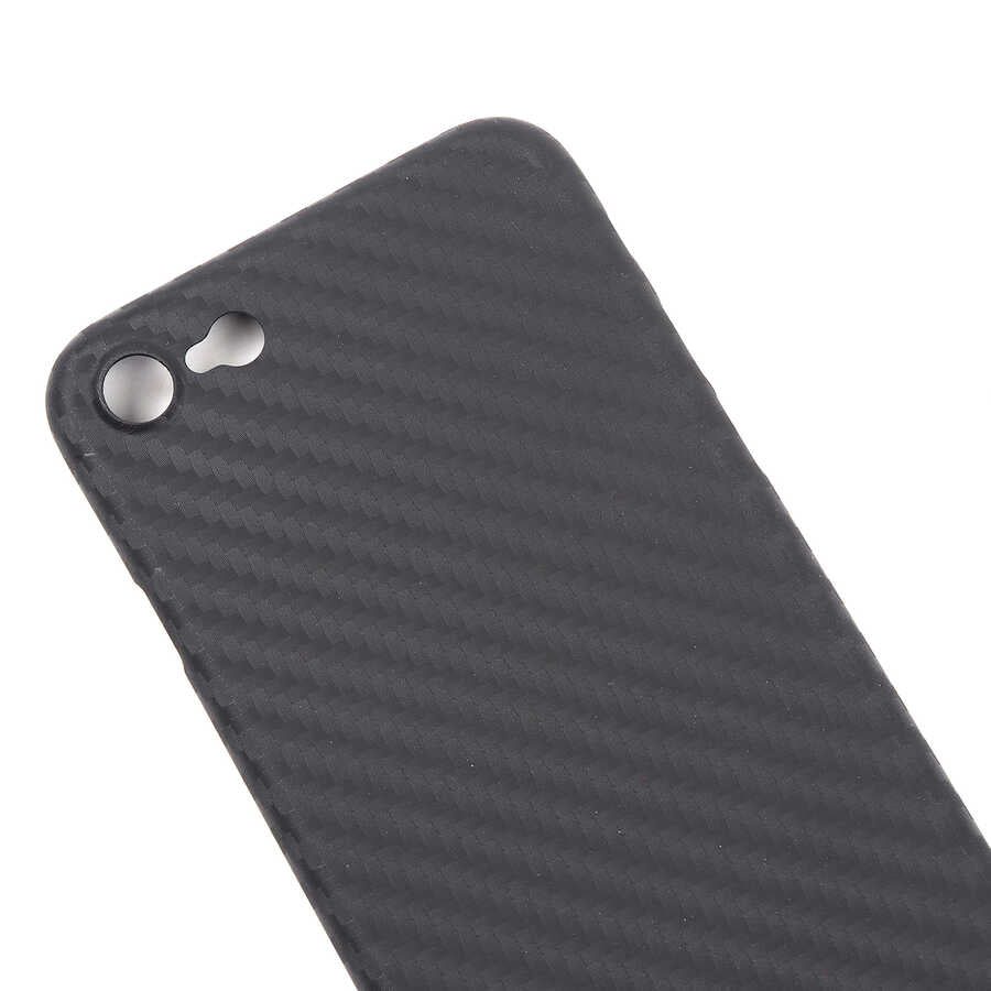 iPhone SE 2022 Kılıf Wiwu Skin Carbon PP Kapak