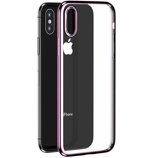 iPhone X Benks Magic Glitz Ultra-Thin Transparent Protective Soft Kapak