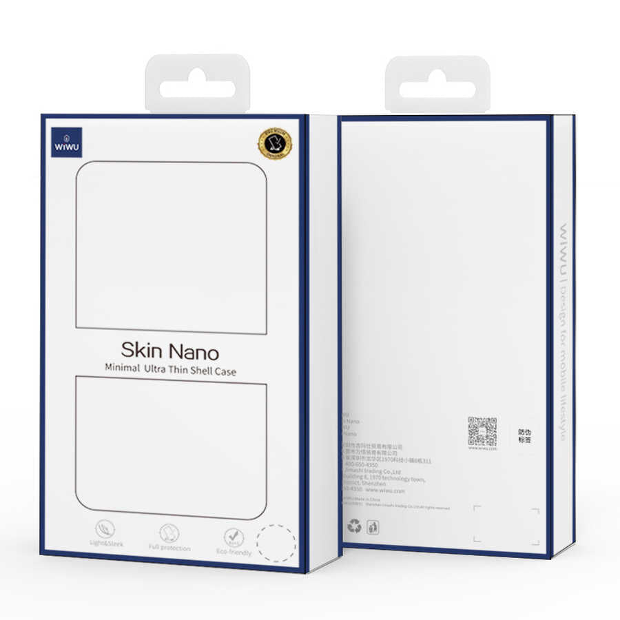 iPhone X Kılıf Wiwu Skin Nano PP Kapak