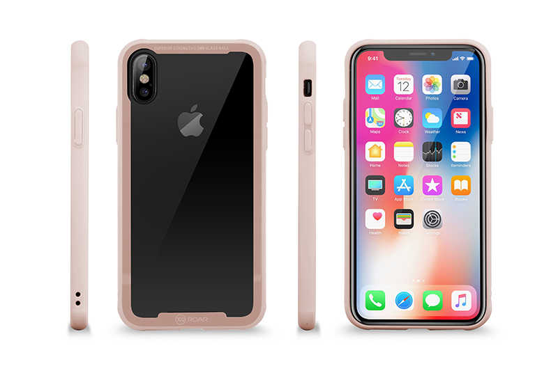 iPhone X Kılıf Roar Glassoul Airframe Kapak