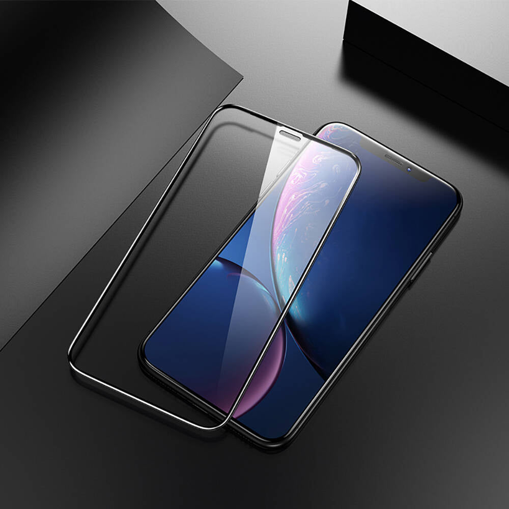 iPhone XR 6.1 Hidrofobik Ve Oleofobik Özellikli Benks Air Shield Ekran Koruyucu 10&prime;lu Paket