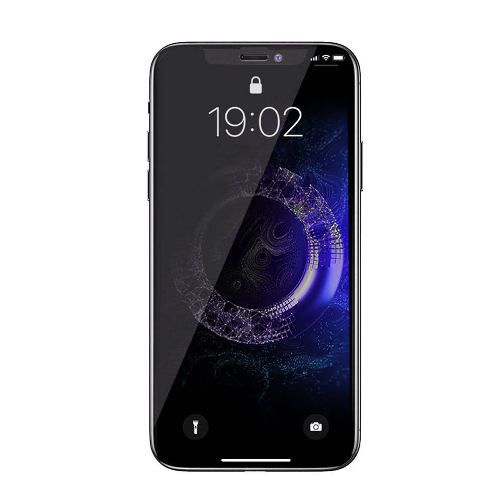 iPhone XR 6.1 Hidrofobik Ve Oleofobik Özellikli Benks Privacy Air Shield Ekran Koruyucu 10'lu Paket