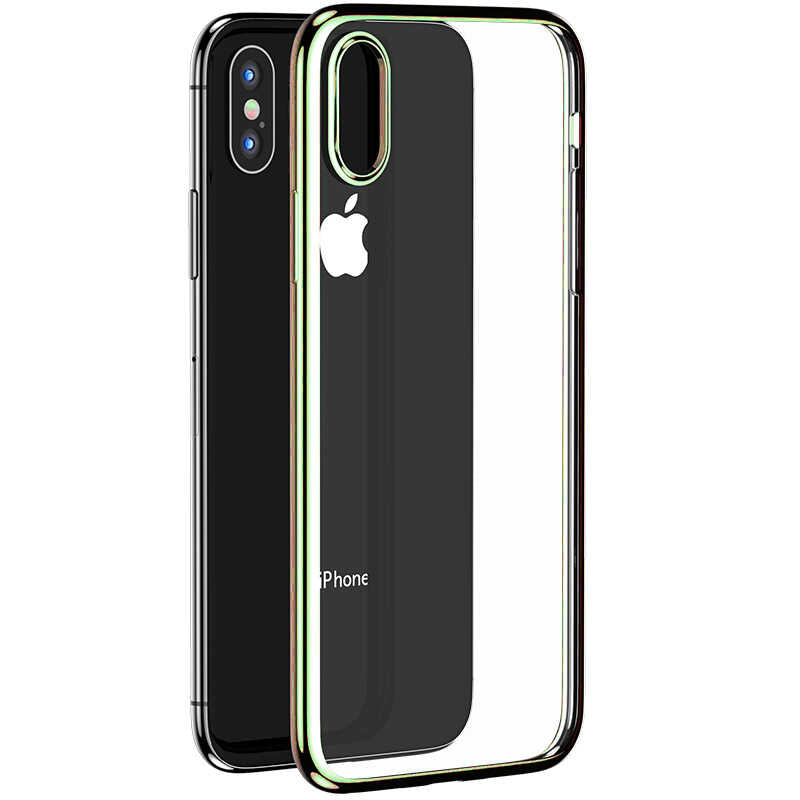 iPhone XS 5.8 Benks Magic Glitz Ultra-Thin Transparent Protective Soft Kapak