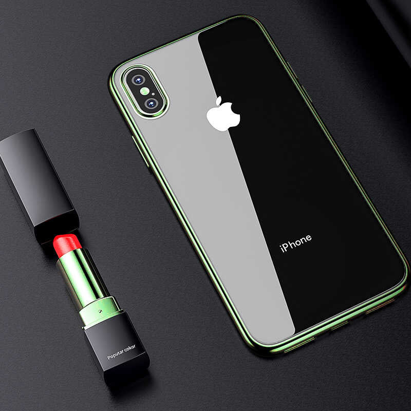 iPhone XS 5.8 Benks Magic Glitz Ultra-Thin Transparent Protective Soft Kapak