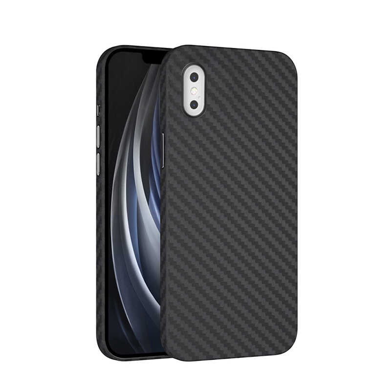 iPhone XS 5.8 Kılıf Wiwu Skin Carbon PP Kapak