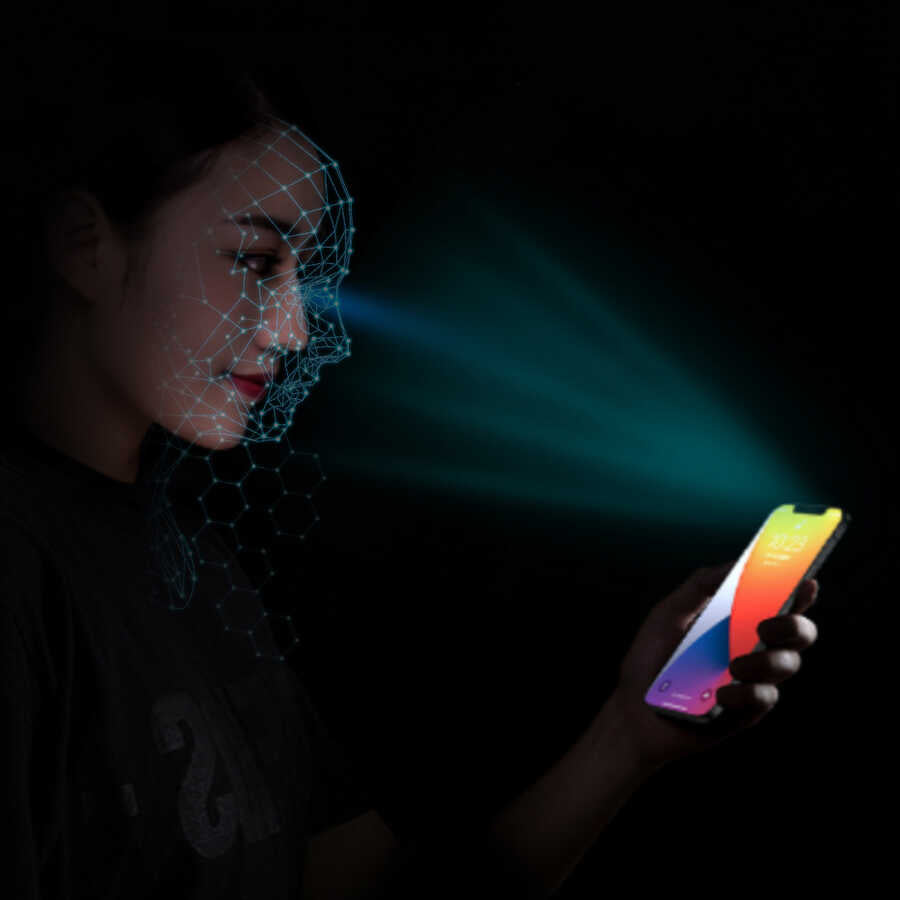 iPhone XS Max 6.5 Wiwu iPrivacy HD Anti-Peep Ekran Koruyucu
