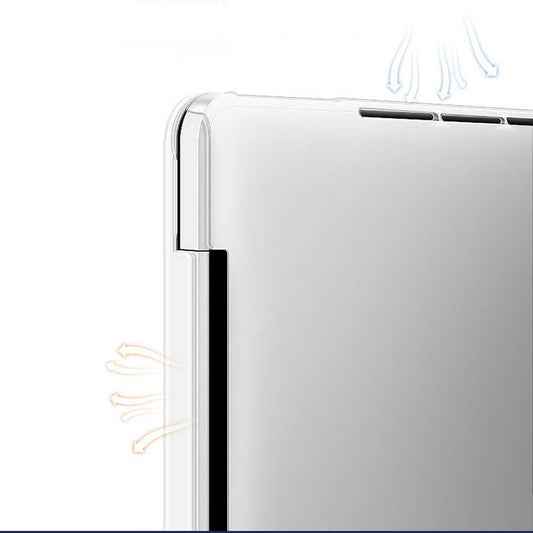 Macbook 13.3' Air 2020 A2337 Wiwu Ultra İnce Sararmayan Şeffaf MacBook Crystal iShield Kapak