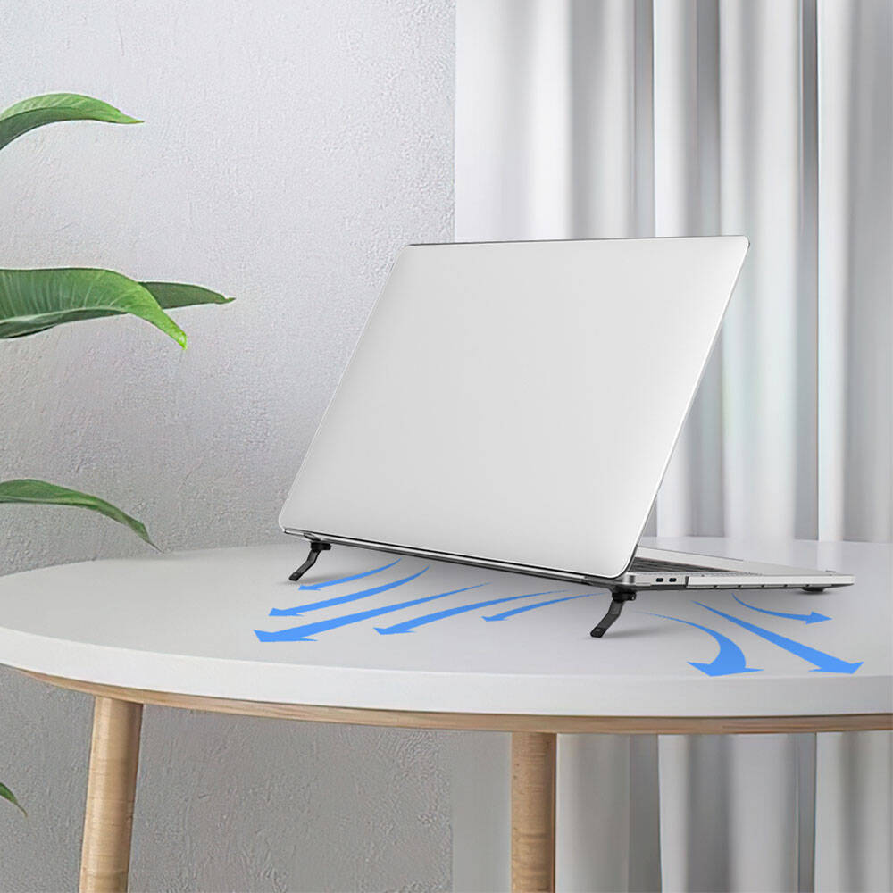 Macbook 13.3" Pro 2022 M2 Wiwu Macbook iShield Standlı Shield Kapak