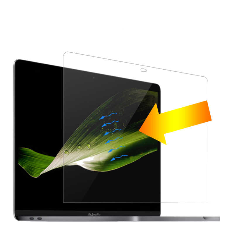 Macbook 13.6&prime; Air 2024 M2 A2681 Wiwu Parlak Ekran Koruyucu
