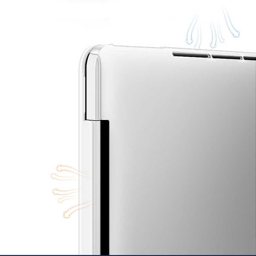 Macbook 14.2' 2021 Wiwu Ultra İnce Sararmayan Şeffaf MacBook Crystal iShield Kapak