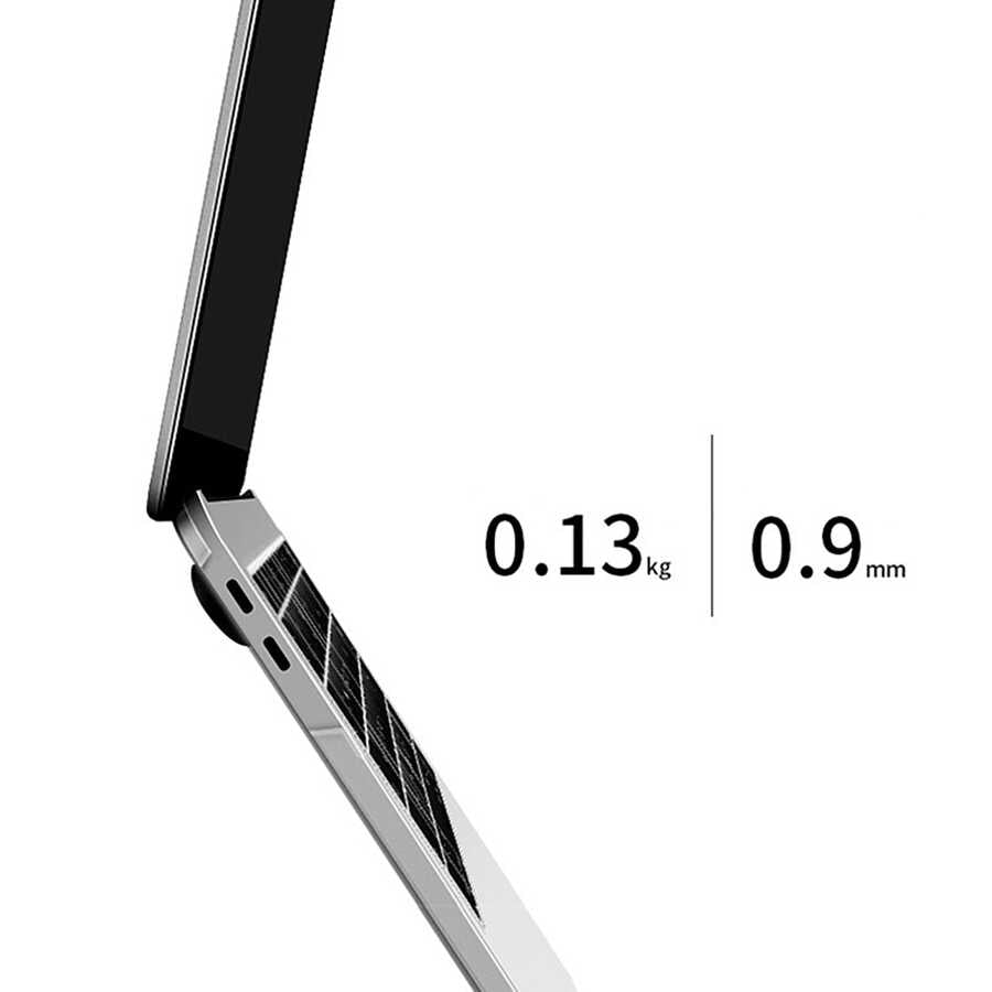 Macbook 14.2' 2021 Wiwu Ultra İnce Sararmayan Şeffaf MacBook Crystal iShield Kapak