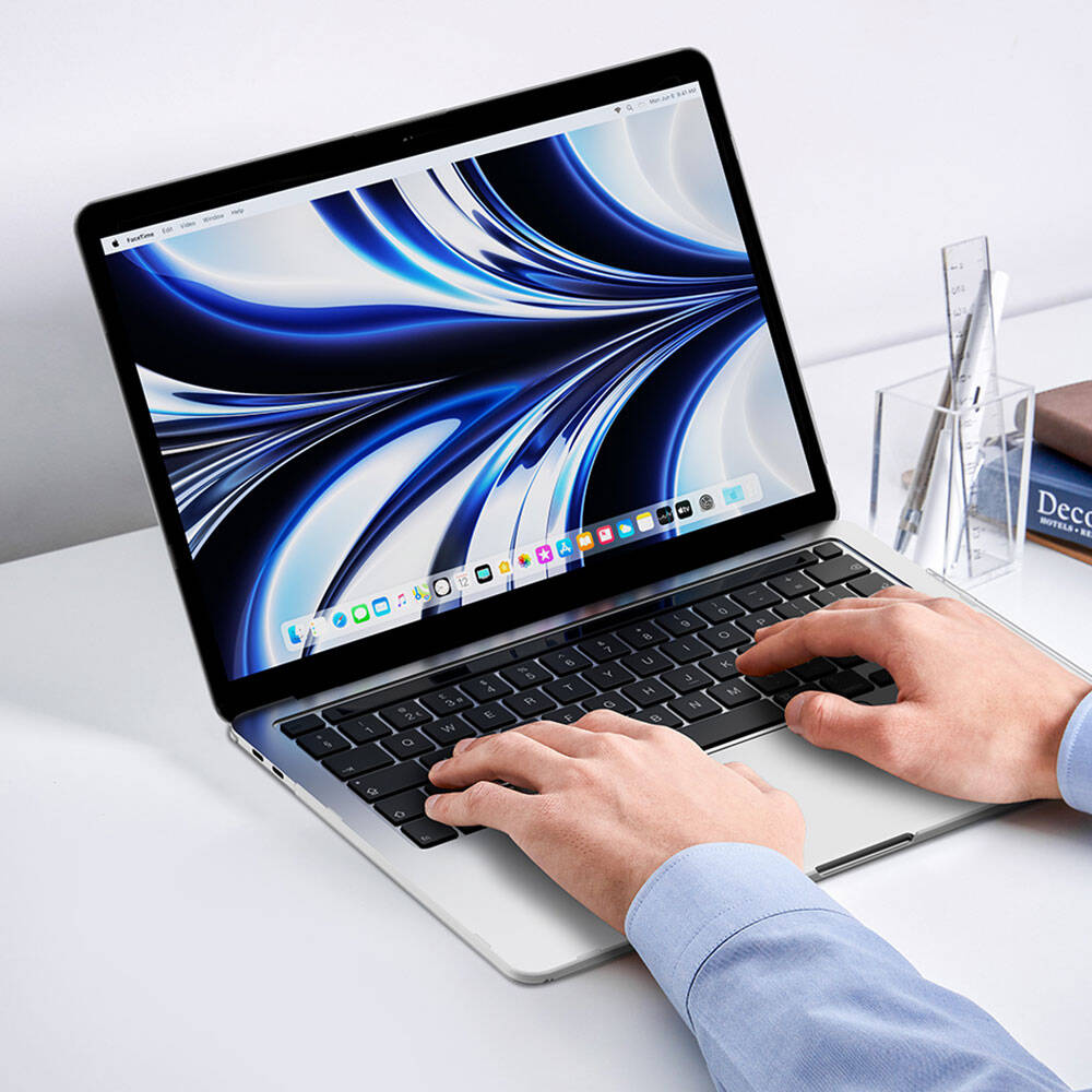 Macbook 15" Air M2 2023 A2941 Wiwu Macbook iShield Standlı Shield Kapak