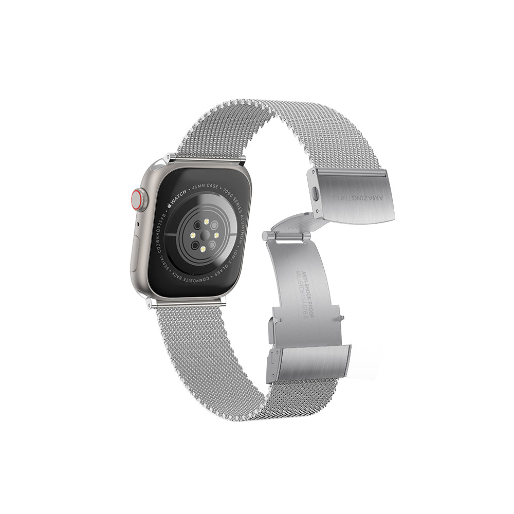 Watch 10 42mm Amazingthing Titan Metal Hasır Kordon