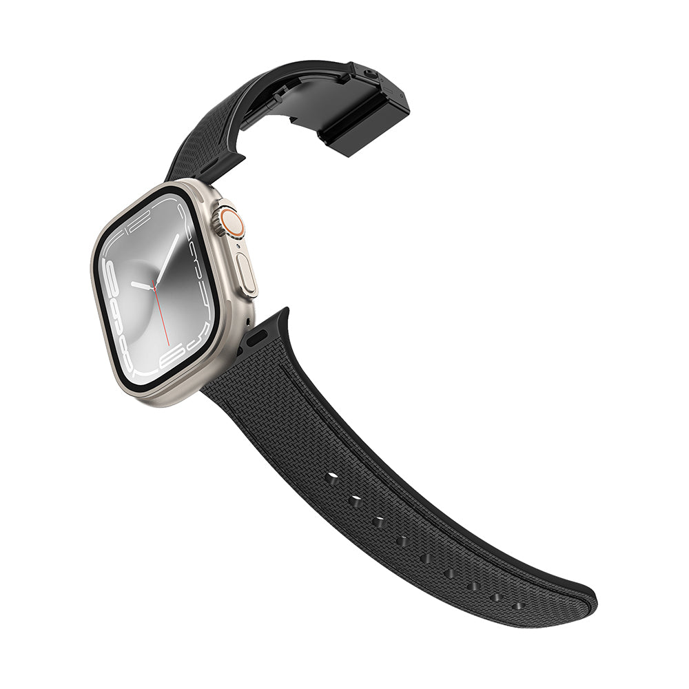 Watch 10 42mm Amazingthing Titan Swift Deri Dokulu Silikon Kordon