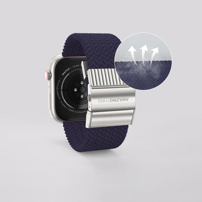 Watch 10 42mm Amazingthing Titan Weave 2 Sport Örgü Kordon
